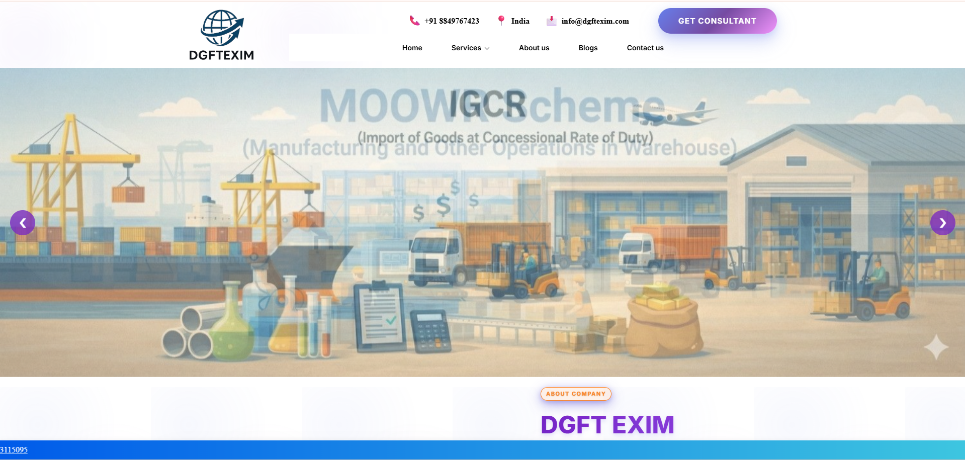 DGFT Exim - Trade Consultancy